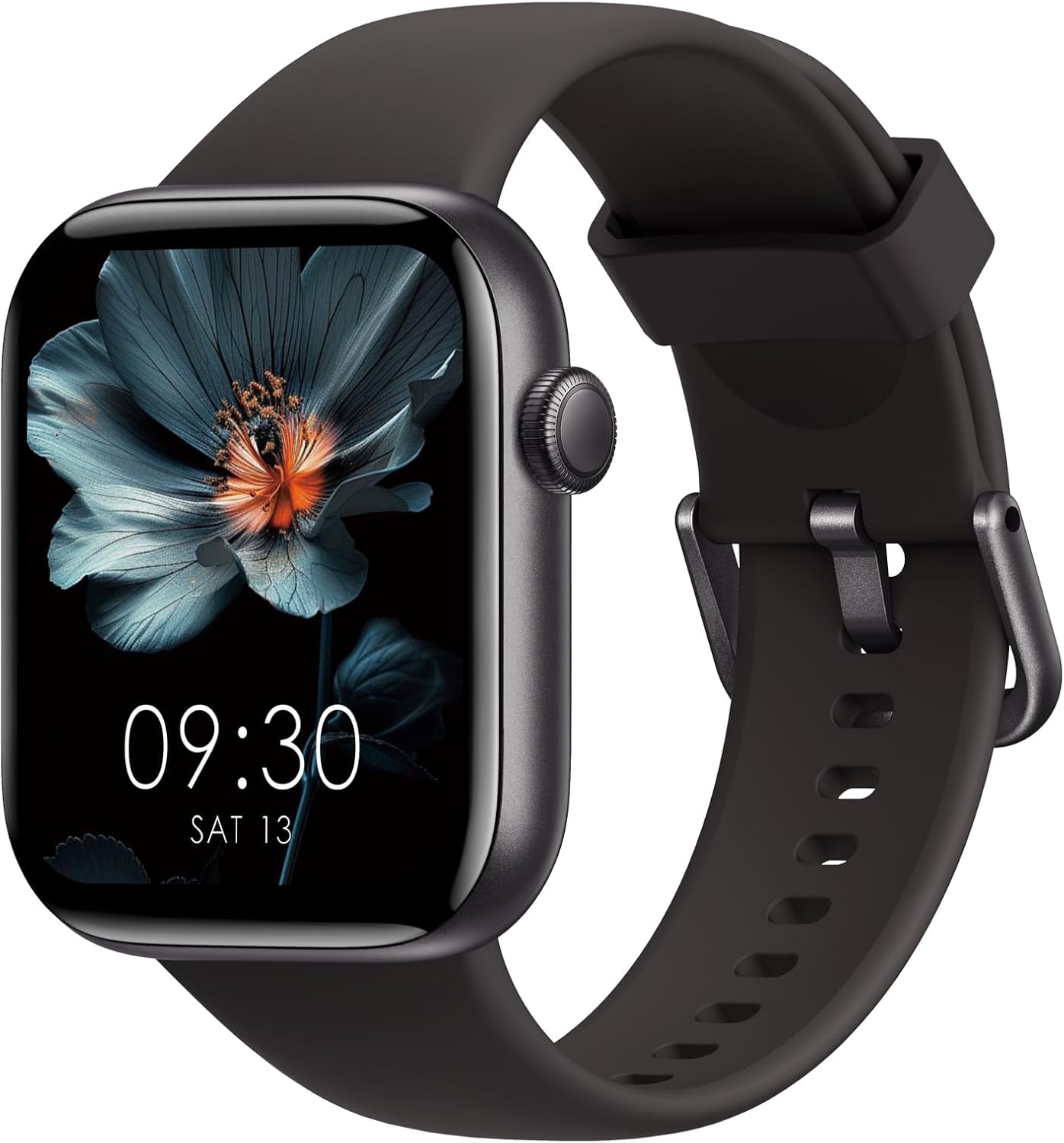 AcclaFit Montre Connectée Homme Femme avec Appels Bluetooth, Écran 1.85" HD Smartwatch Sport (140+ Modes), Cardiofréquencemètre, Moniteur de Sommeil, Étanche IP68 pour Android iOS