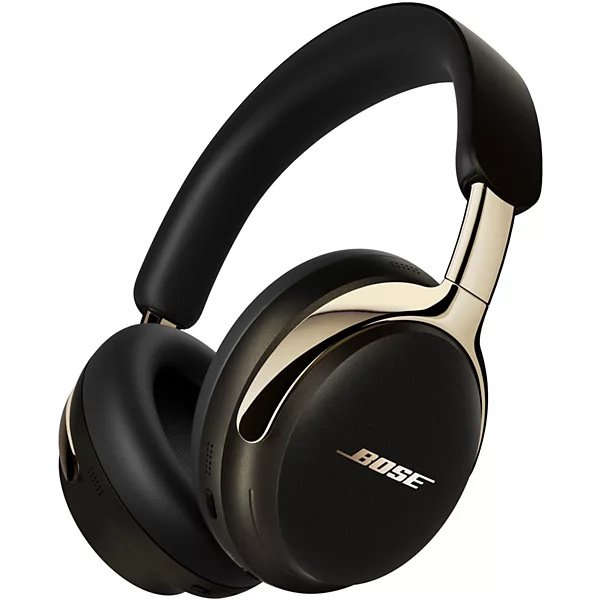 Casque BOSE QuietComfort Ultra II noir et or — vue 2