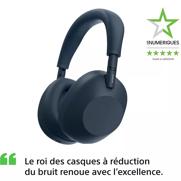 Casque SONY WH-1000XM6 IA Bleu