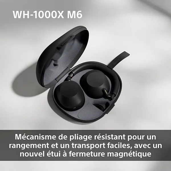 Casque SONY WH-1000XM6 IA Bleu — vue 3
