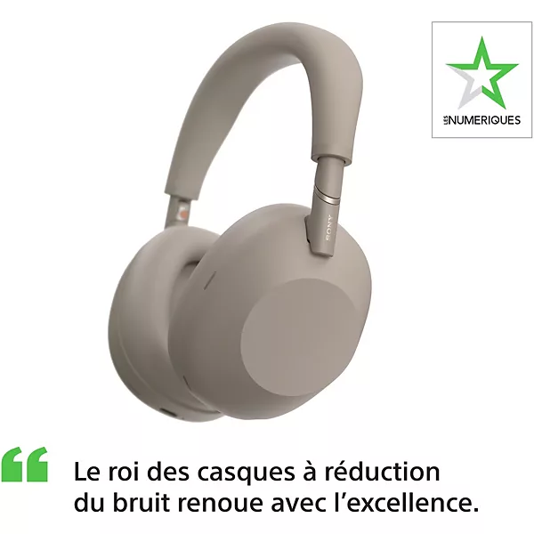 Casque SONY WH-1000XM6 IA Grès