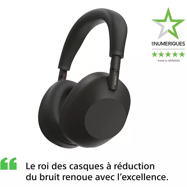 Casque SONY WH-1000XM6 IA Noir