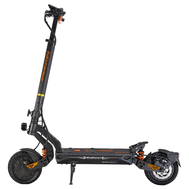 Kukirin Trottinette Électrique G2 Master 2025 Tout-Terrain Dual Motor - 2x1000W - Batterie 52V 20.8Ah - Autonomie 70km - Vitesse 60km/h - Pneus 10" — vue 3