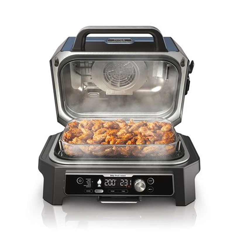 Ninja BARBECUE D’EXTÉRIEUR ET FUMOIR ÉLECTRIQUE NINJA WOODFIRE PRO CONNECT OG901EU — vue 3