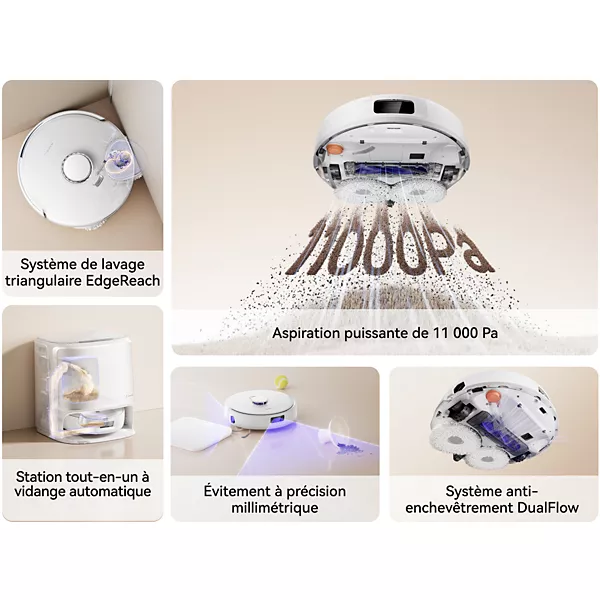 Robot Aspirateur Laveur NARWAL Freo X10 Pro — vue 4
