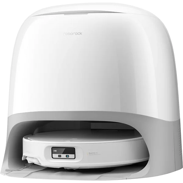 Robot Aspirateur Laveur ROBOROCK Qrevo Curv 2 ProX Blanc