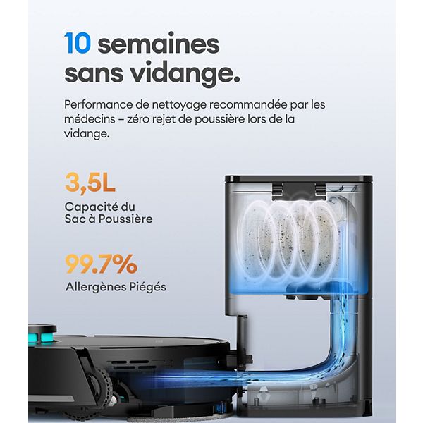 Robot Aspirateur Laveur ULTENIC TU20 PRO — vue 4
