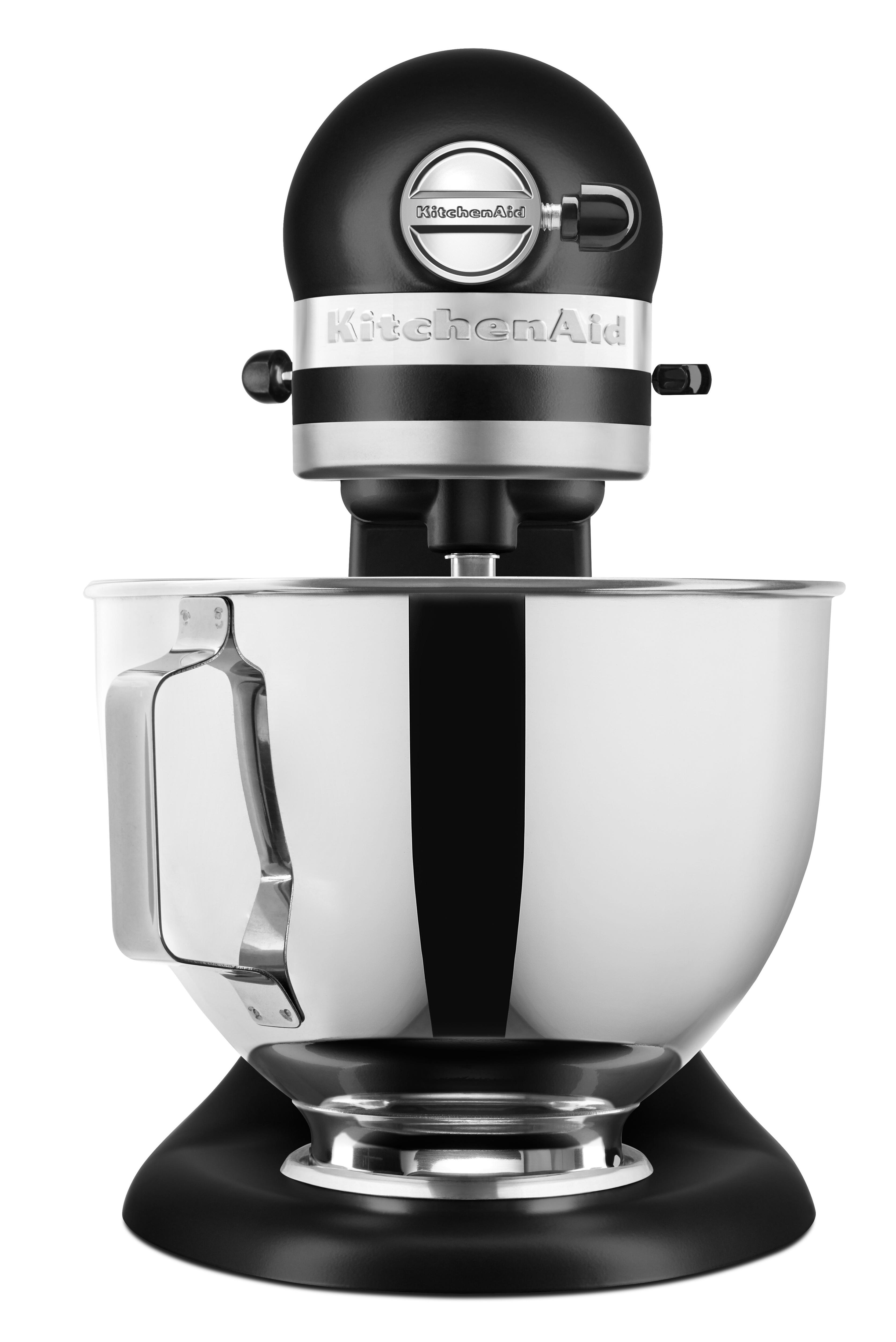 Robot pâtissier multifonction KitchenAid 4,3L Noir mat 5KSM95 — vue 5