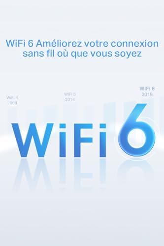 TP-Link Archer AX18 Routeur WiFi 6, Routeur WiFi AX 1500 Mbps bi-Bande, 4 Ports Gigabit, 4 antennes à Haute Performance, WPA3, Contrôle Parental, EasyMesh, Antivirus intégré — vue 3