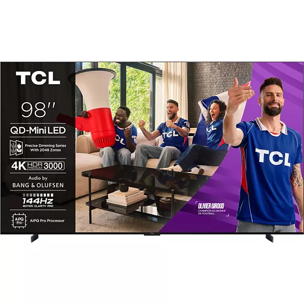 TV Mini Led TCL 98C79K 2025-98 pouces (248cm)