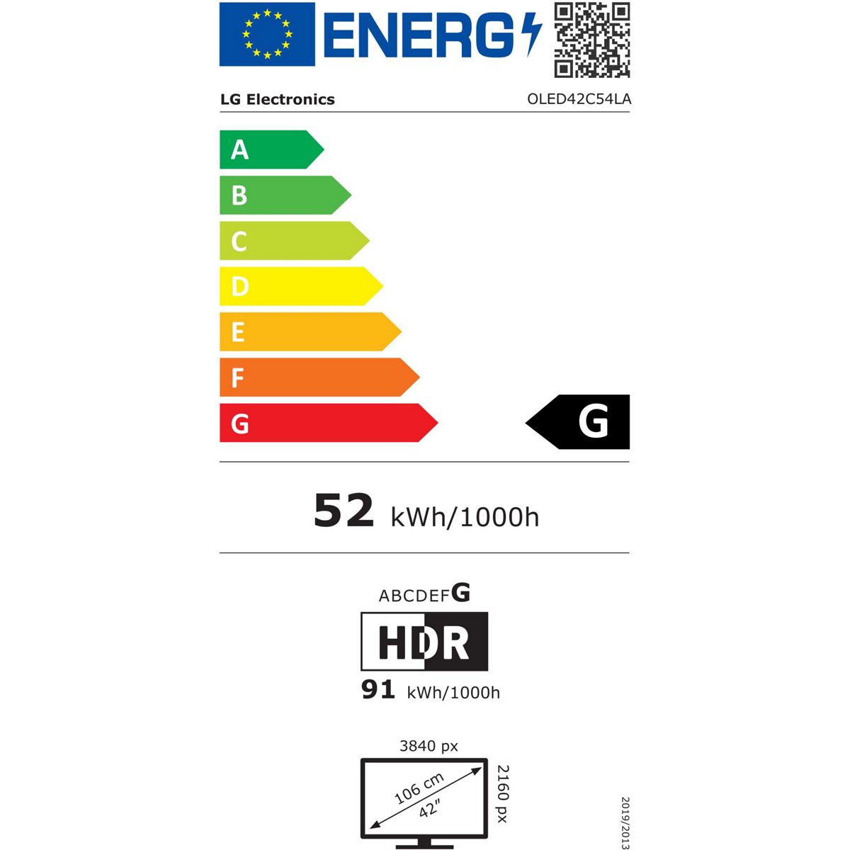 TV OLED LG 42C5 (2025) 42" (106 cm) — vue 6