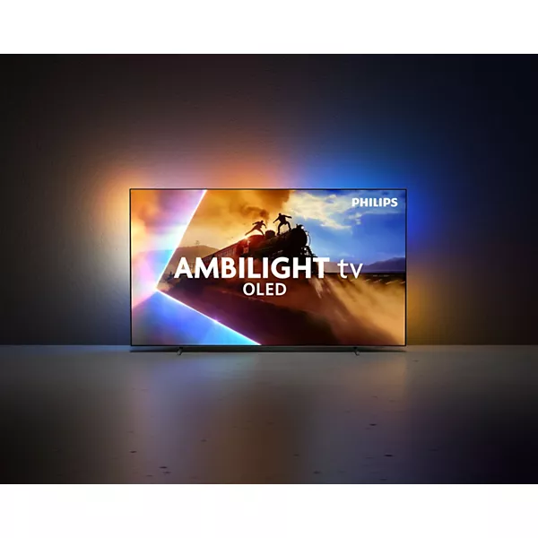 TV OLED PHILIPS 77OLED760 Ambilight 2025 194cm — vue 4