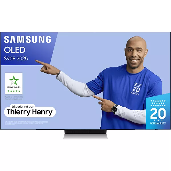 TV OLED SAMSUNG TQ55S90F (2025) 55" (138 cm) 4K - 100Hz, Smart TV