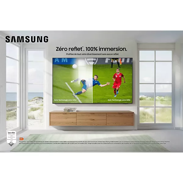 TV OLED SAMSUNG TQ55S95F (2025) 55" (138 cm) 4K - Anti-reflet — vue 3