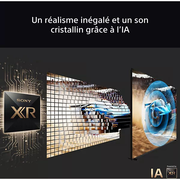 TV OLED SONY 55 BRAVIA 8 II IMAX Enhanced (2025) 55" (139 cm) - Google TV — vue 3