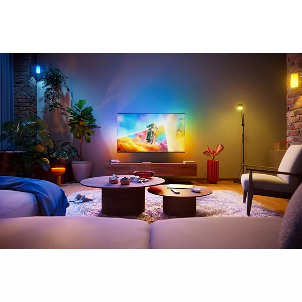 TV QLED PHILIPS 55PQS8501 (2026) 55" (139 cm) 4K Ultra HD - Ambilight, Smart TV — vue 4