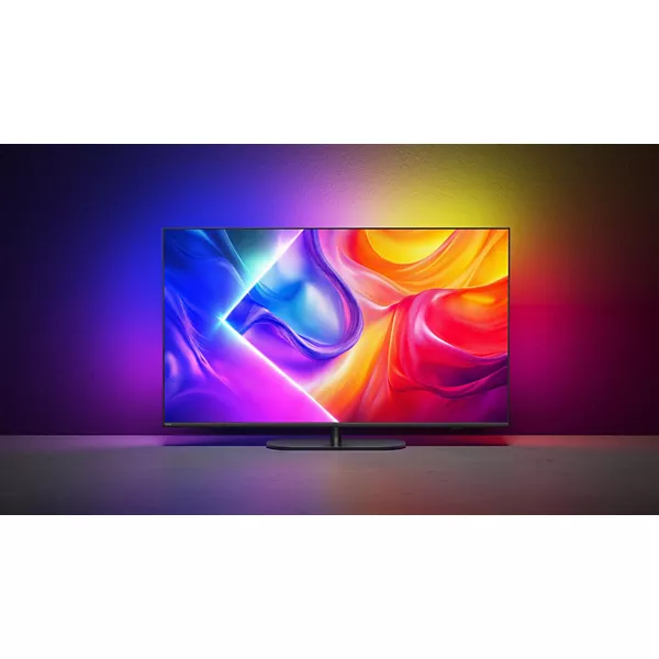 TV QLED PHILIPS 65PUS9060 Ambilight 2025 164cm — vue 3