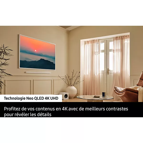 TV QLED SAMSUNG The Frame Pro 65LS03FW 2025 — vue 4