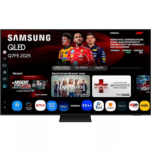 TV QLED SAMSUNG TQ65Q7F5 4K AI SmartTV 2025