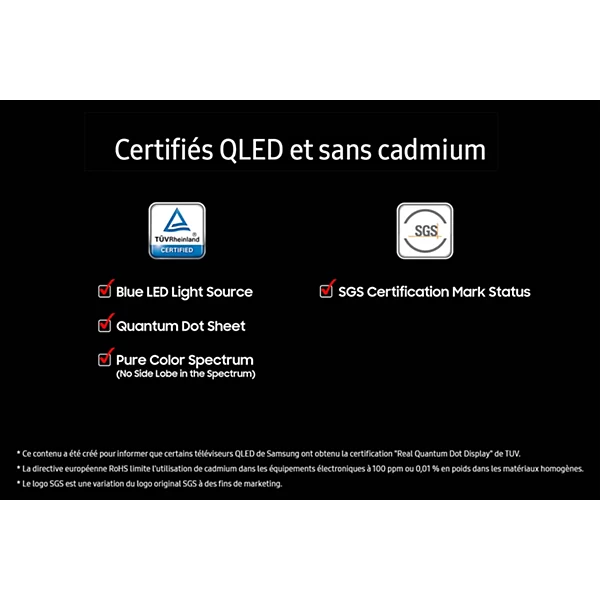 TV QLED SAMSUNG TQ65Q7F5 4K AI SmartTV 2025 — vue 4